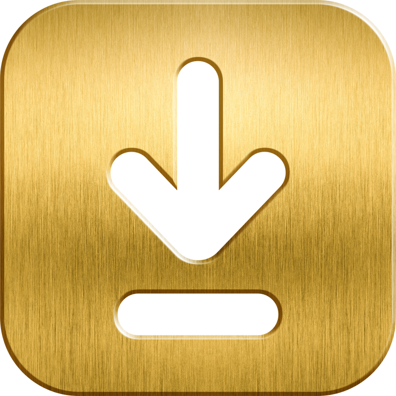 Golden Square Icon downward download download icon arrow upload down document up file datum direction browser download app icon download icon 3d download symbol upload icon download now icon download file icon